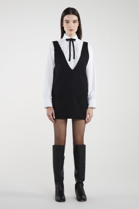 Vestido Lã Fria Delavia I Black 