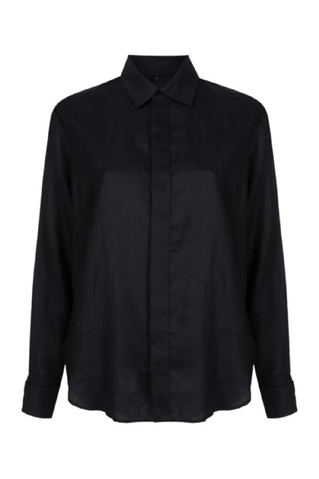 Camisa Linho Edanah I  Black 