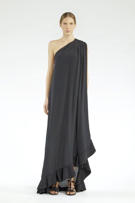 Vestido Seda Evanthie I Black 