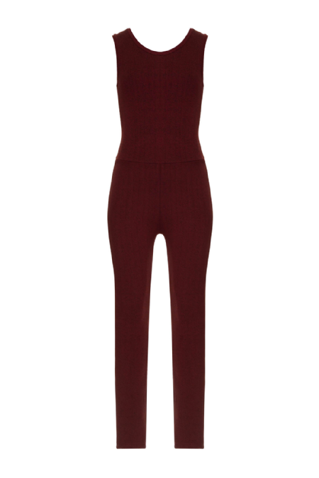 Jumpsuit Tricot Felari I Wine-Brown