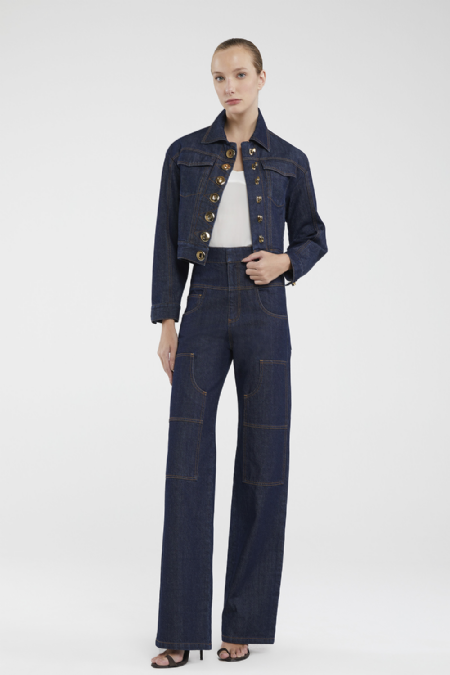 Jaqueta Jeans Fyfe I   Blue Nuit 