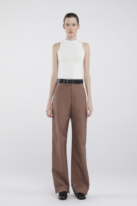 Calça Alfaiataria Faisal I  Light Brown - Dark Brown