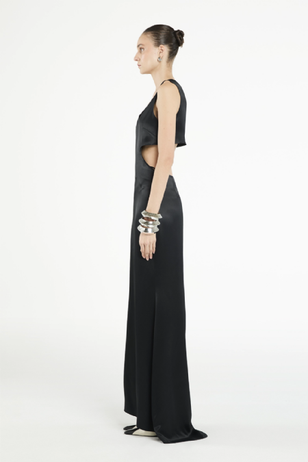 Vestido Crepe Giranio I Black 