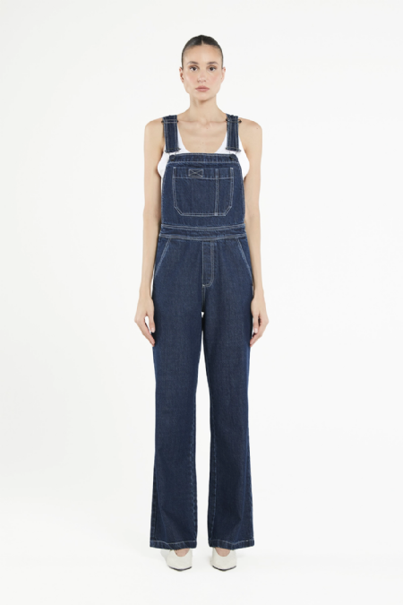 Jumpsuit Jeans Garden I  Dark Blue