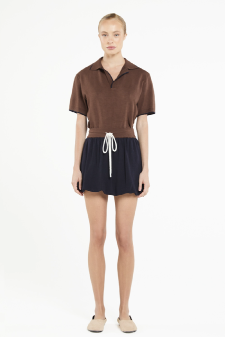 Blusa Tricot Grao I Dark Brown