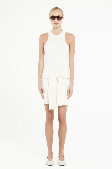 Vestido Tricot Glit I Off White 