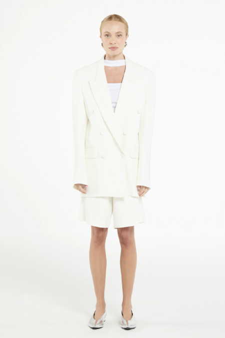 Blazer Crepe Gellen I Off White 