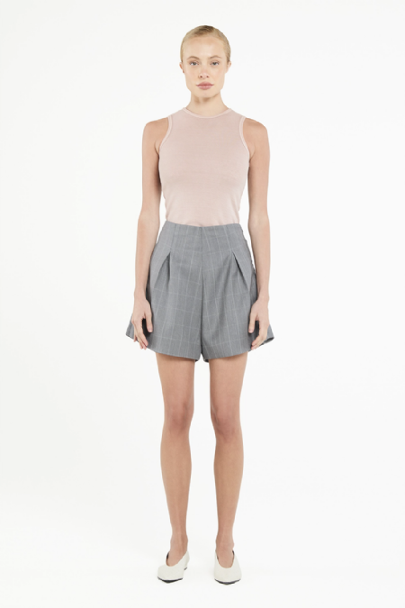 Shorts Alfaiataria Gilly I Gris