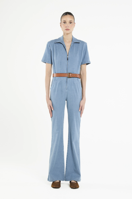 Jumpsuit Jeans Glenda I  Light Blue 