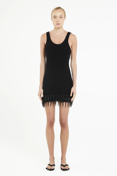 Vestido Tricot Glowen I  Black 