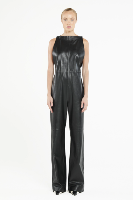 Jumpsuit Couro Giordana I Black