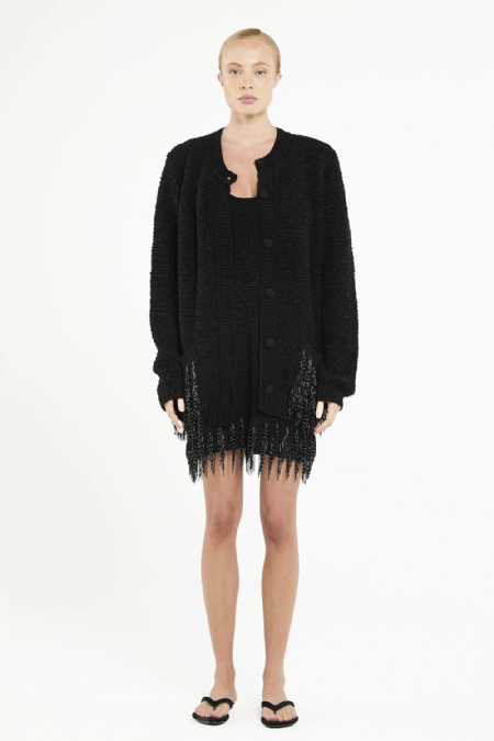 Cardigan Tricot Glowe I  Black 