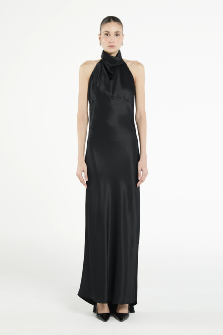 Vestido Crepe Glarium I Black 