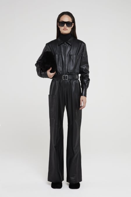 Jumpsuit Couro Imory Black