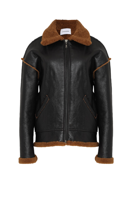 Jaqueta Couro Ifitza Black-Brown