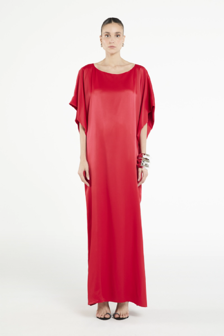 Vestido Crepe Gloria I  Rouge