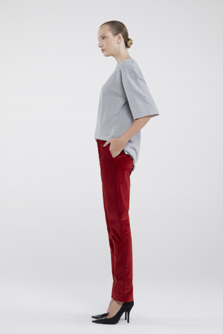 Calça Veludo Flo I  Rouge 