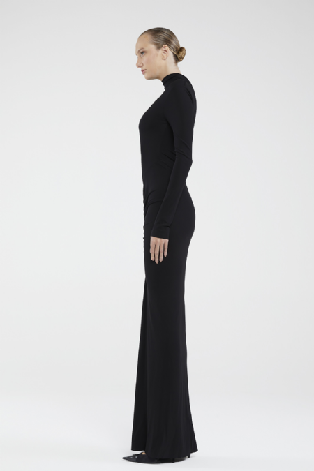 Vestido Malha Fontana I Black 