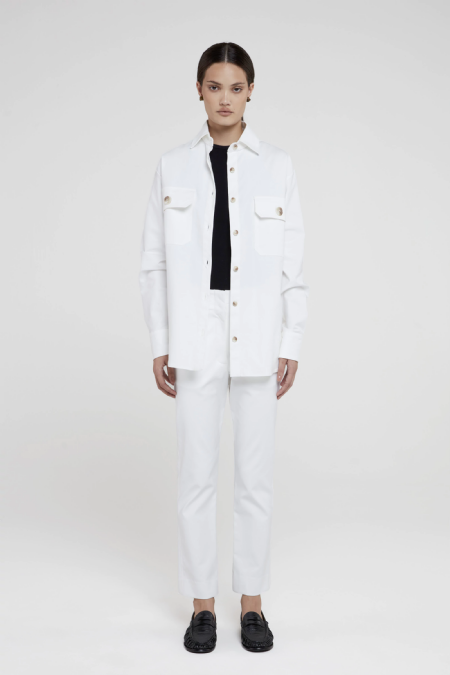 Camisa Alfaiataria Izaldre  White 
