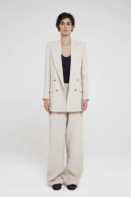 Blazer Alfaiataria Ilis Ecru