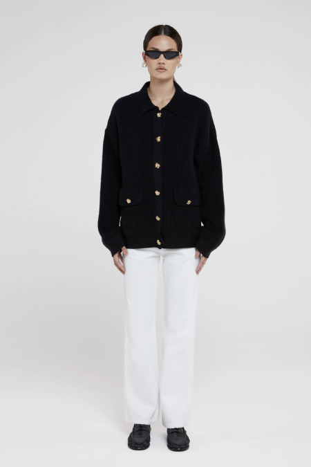 Cardigan Tricot Iani Black 