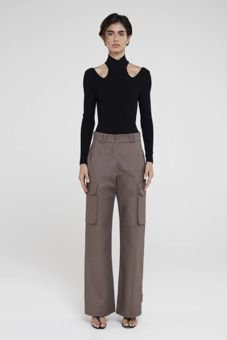 Calça Alfaiataria Idyni Nut Brown