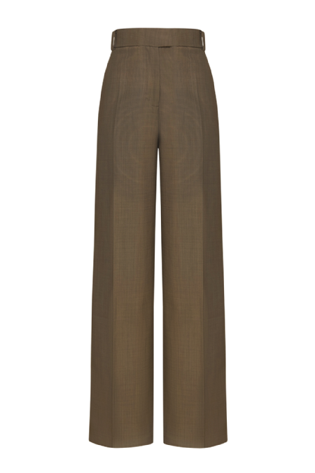 Calça Alfaiataria Irge Deep Brown