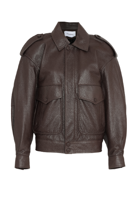 Jaqueta Couro Ilays Deep Brown