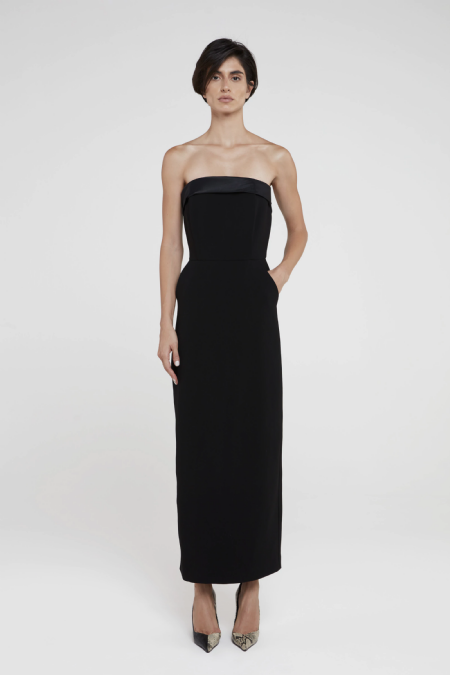 Vestido Crepe Iggy Black 