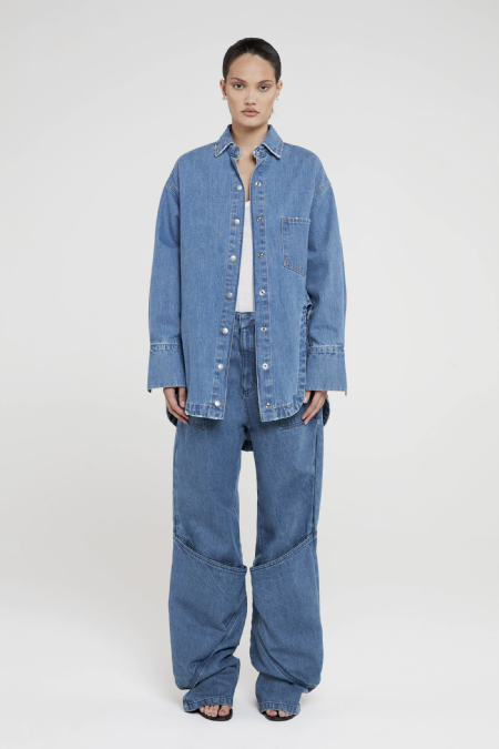 Camisa Jeans Ildah Dusk Blue