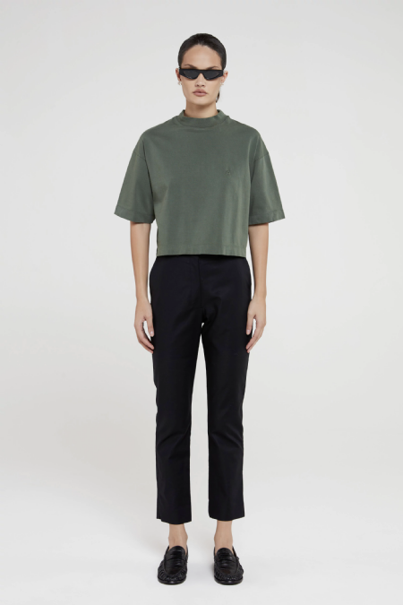 Camiseta Malha Iped Moss Green Stone