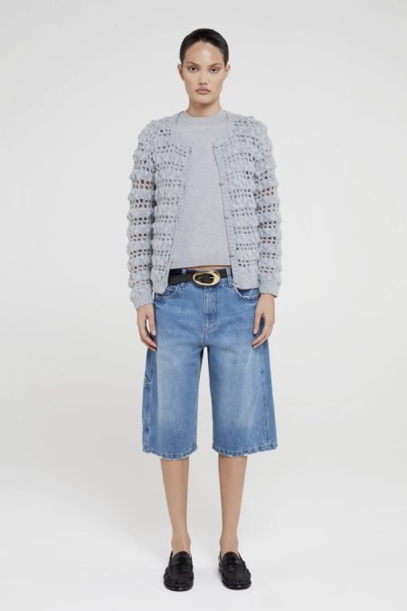 Cardigan Tricot Ibro  Stone