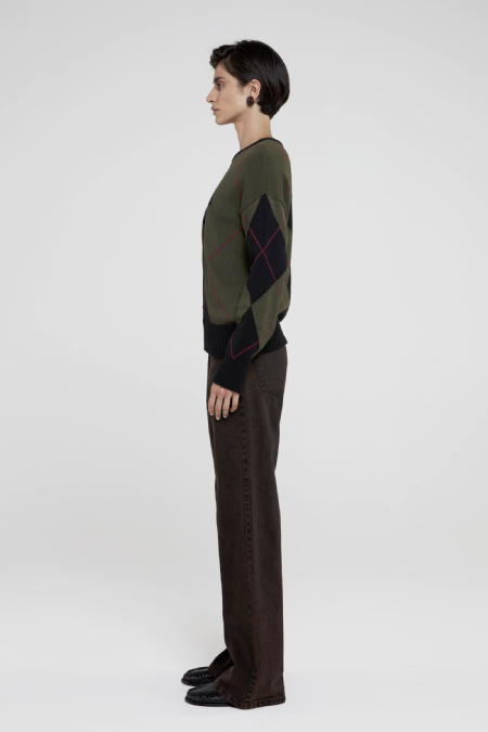 Calça Jeans Imogen Deep Brown