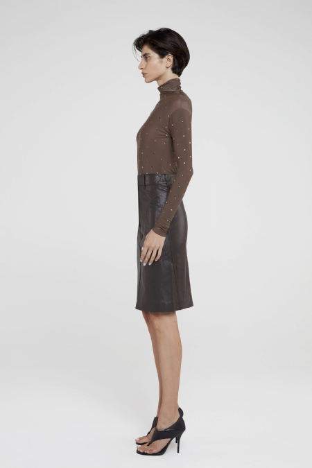 Body Malha Ions Nut Brown