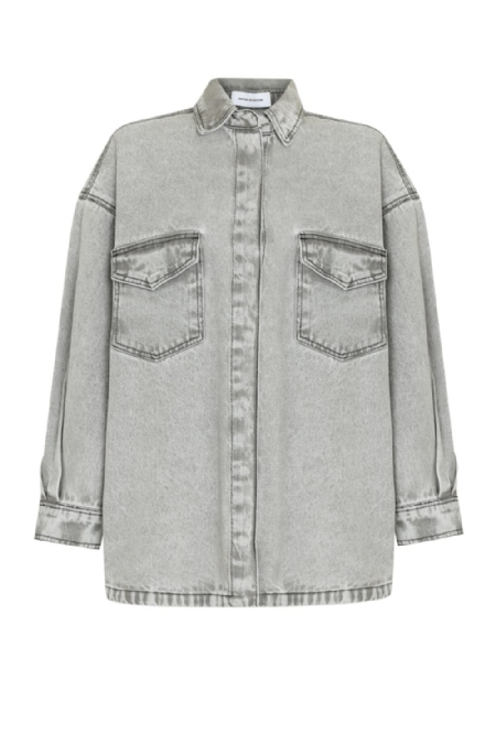 Camisa Jeans Ibecca  Stone Gris