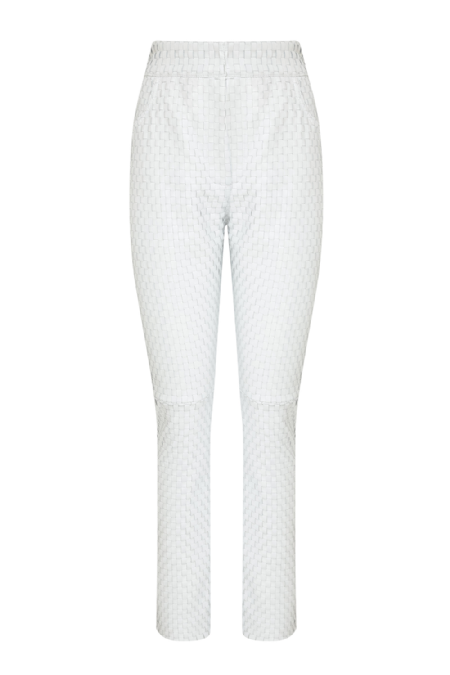 Calça Couro Jibry White