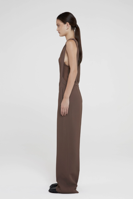 Jumpsuit Alfaiataria Ilipa Nut Brown