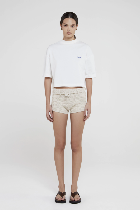 Camiseta Malha Janis Off White 