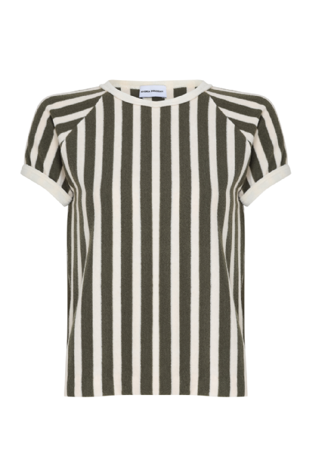 Camiseta Malha Jorja Moss Green-Off