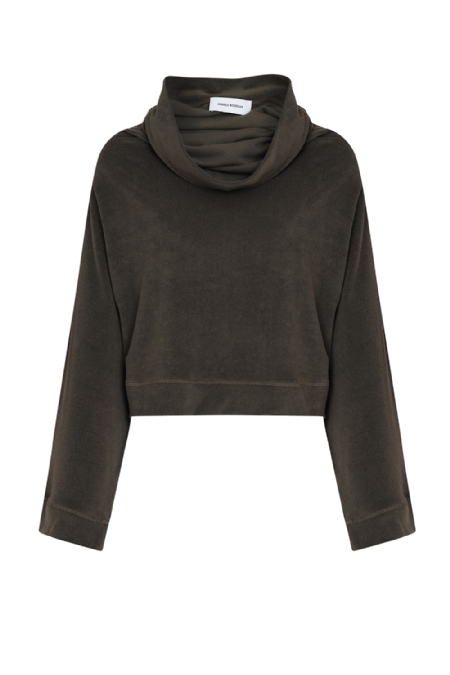 Blusa Malha Jurin Nut Brown