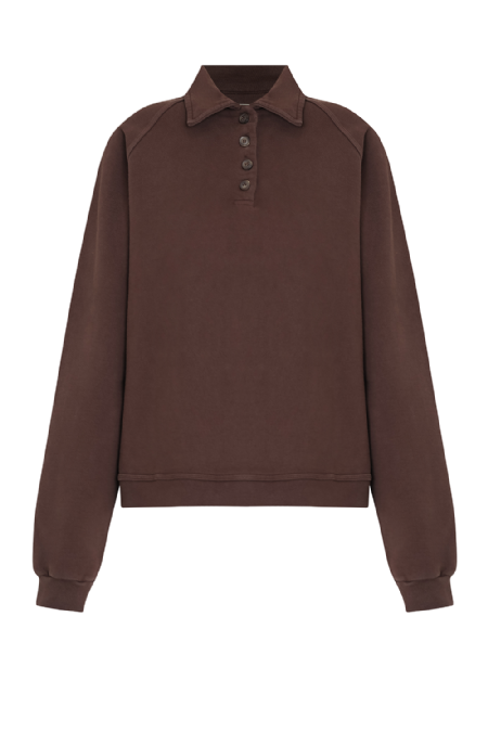 Blusa Moletom Ium Deep Brown Stone